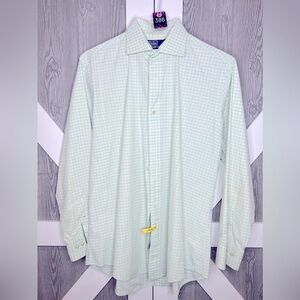 385. Polo by Ralph Lauren Regent Custom Fit Striped Poplin Shirt 16-32/33
